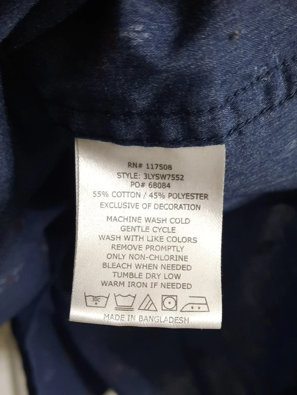 Levi's Navy Short-Sleeve Button-Down with Southwest Style Print